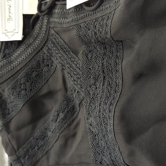 Beyond Vintage Black Blouse Size XS - Picture 7 of 9